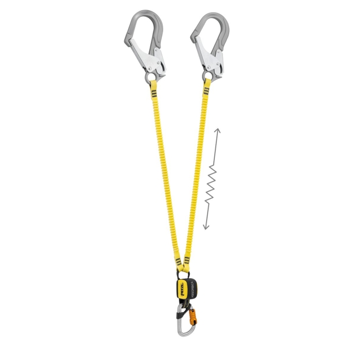 Lonża Petzl ABSORBICA-Y MGO 150 FLEX wersja międzynarodowa